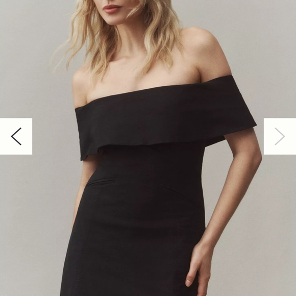 BHLDN Ingrid off-the-shoulder mini dress - Picture 2 of 5